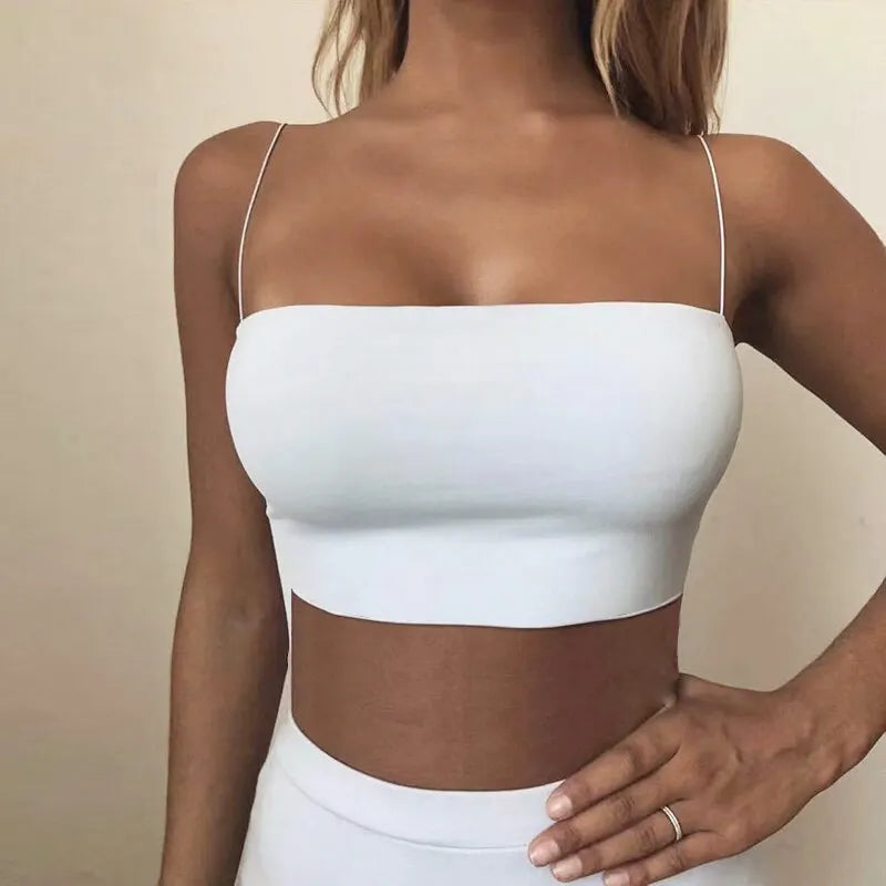 Women Crop Top Sexy Bra Seamless Tank Tops