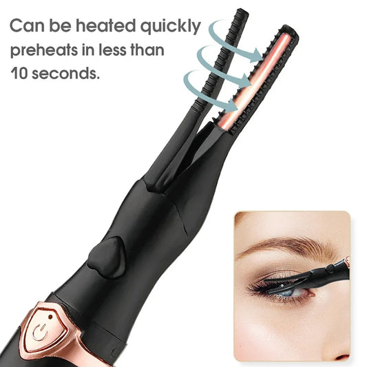 Electric Heated Eyelash Curler USB Rechargeable